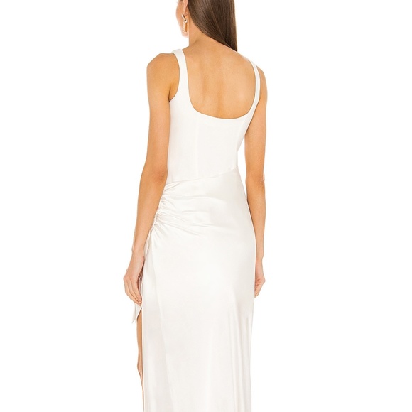 Cinq a Sept Marian Gown in White - Picture 3 of 14